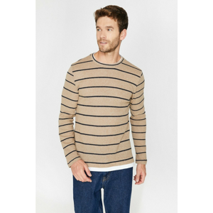 Koton Men's Coffee Sweater