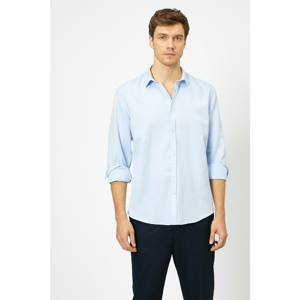 Koton Men's Blue Shirt