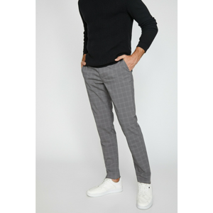 Koton Men's Grey Squared Pants