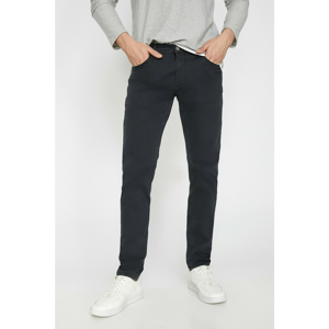 Koton Men's Black Pocket Detail pants