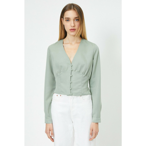 Koton Women's Water Green Blouse