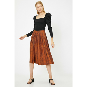 Koton Skirt - Brown - Midi