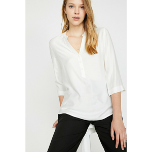 Koton Women's V Neck Blouse