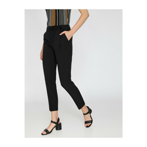 Koton Waist-Tied Pants with Pocket Detailing