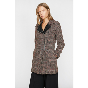 Koton Coat - Brown - Double-breasted