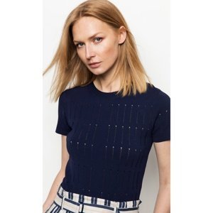 Deni Cler Milano Woman's Sweater T-Dc-S215-0G-20-58-1 Navy Blue