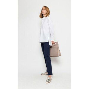 Deni Cler Milano Woman's Trousers W-Do-5230-0B-N3-58-1 Navy Blue