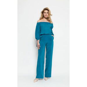 Deni Cler Milano Woman's Overall W-Dw-H004-0C-Y1-52-1 Turquoise