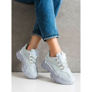 SHELOVET BLUE SNEAKERS