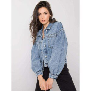 RUE PARIS Women's blue denim jacket