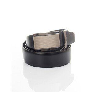 Genuine leather belt for men black