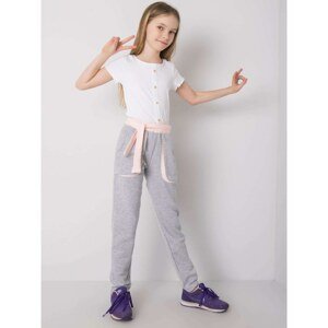 DODO KIDS Gray sweatpants for girls