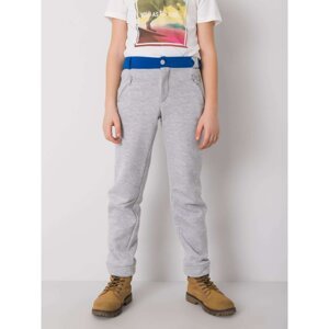 DODO KIDS Gray cotton sweatpants for a boy
