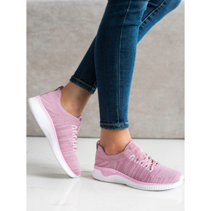 SHELOVET LACE-UP TRAINERS