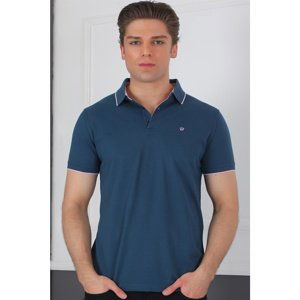 T8572 DEWBERRY MEN'S T-SHIRT-PETROL