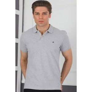 T8578 DEWBERRY MEN'S T-SHIRT-GRAY