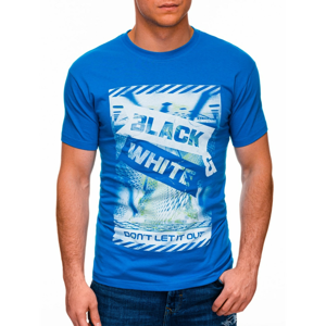 Edoti Men's printed t-shirt S1427