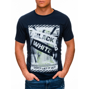 Edoti Men's printed t-shirt S1427