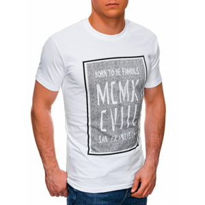Edoti Men's printed t-shirt S1428