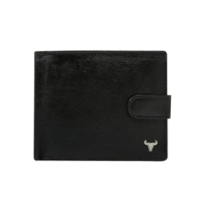 Black men´s genuine leather wallet