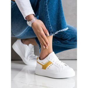 SHELOVET CASUAL SNEAKERS IN ECO LEATHER