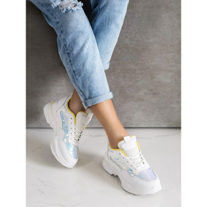 SHELOVET SNEAKERS WITH SEQUINS