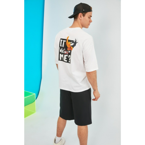 Trendyol T-Shirt - White - Oversize