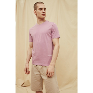 Trendyol Purple Male 100% Organic Cotton Slim Fit T-Shirt