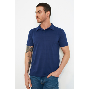 Trendyol Navy Blue Men's Polo Neck T-shirt