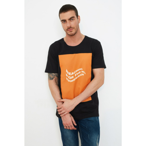 Trendyol Black Male T-Shirt