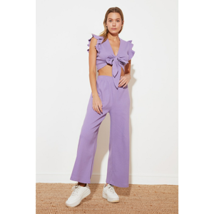 Trendyol Lilac Wick Knitted Trousers