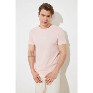 Trendyol Pink Men's Regular Fit T-Shirt