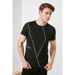 Trendyol Black Male T-Shirt