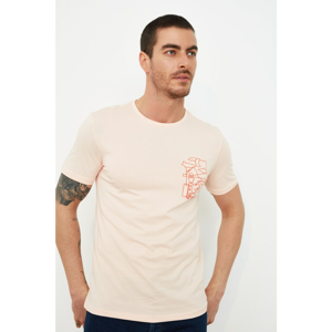 Trendyol Salmon Male Slim Fit T-Shirt