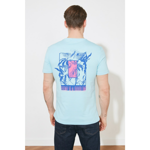 Trendyol Blue Male T-Shirt