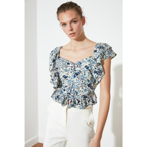 Trendyol Multicolor Flywheel Blouse