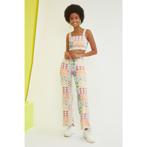 Trendyol Multi Colored Knitted Trousers