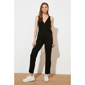 Trendyol Black Cruise Wick Knitted Jumpsuit