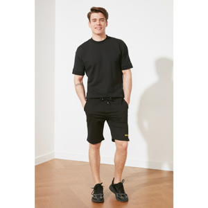 Trendyol Black Men's Regular Fit Shorts & Bermuda