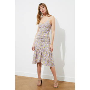 Trendyol Multicolored Floral Dress WITH Straps