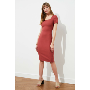 Trendyol Rose Dry Short Sleeve Dress