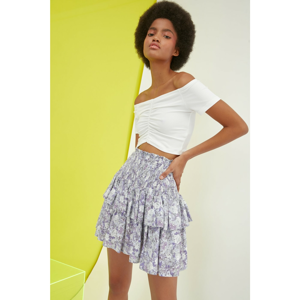 Trendyol Multicolor Flywheel Skirt