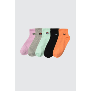 Trendyol Multicolor 5 Pack Knitted Socks
