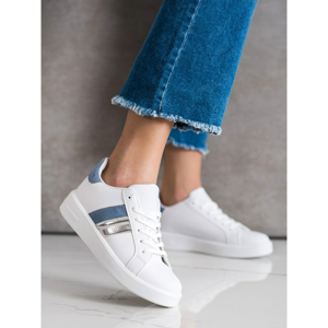 SHELOVET CASUAL WHITE SNEAKERS