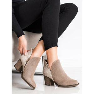 FILIPPO SPRING BOOTIES WITH NOTCH
