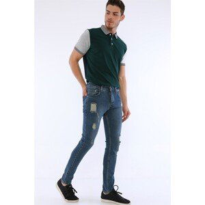 P0697 DEWBERRY DUGARRY MEN'S JEANS-LACİVERT