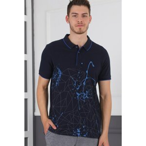 T0369 DEWBERRY DIO RISE MEN'S T-SHIRT-LACİVERT