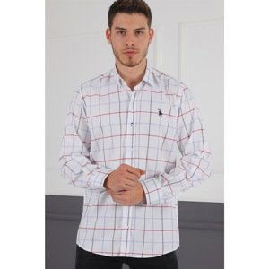 G716 DERBERRY MEN'S SHIRT-WHITE