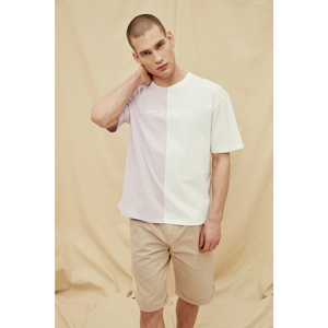 Trendyol White Men's 100% Organic Cotton T-Shirt