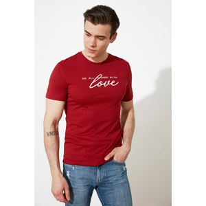 Trendyol Claret Red Men's T-Shirt